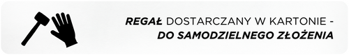 regał do samodzielnego złożenia